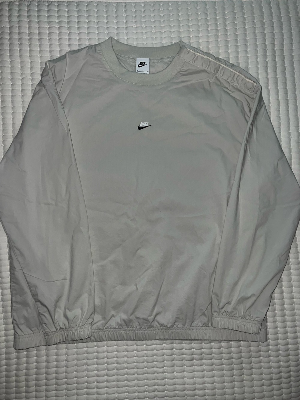Nike Cream Windbreaker Pullover
